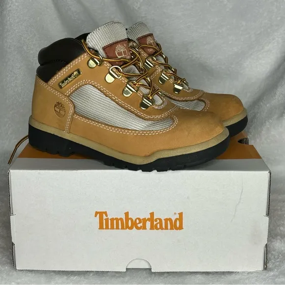 Timberland Chukka Field Boot | Boys sz 1 | Wheat nubuck | Like New
