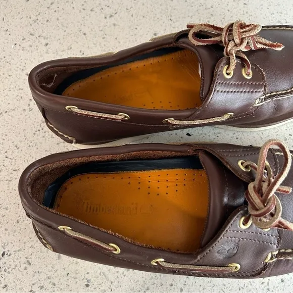Timberland Classic Two Eye Boat Shoe Men's Leather Shoe​​