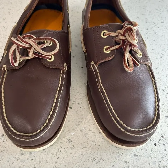 Timberland Classic Two Eye Boat Shoe Men's Leather Shoe​​
