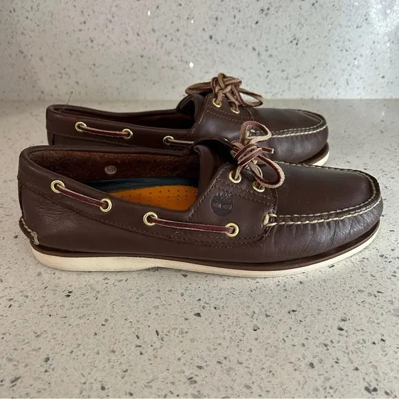 Timberland Classic Two Eye Boat Shoe Men's Leather Shoe​​