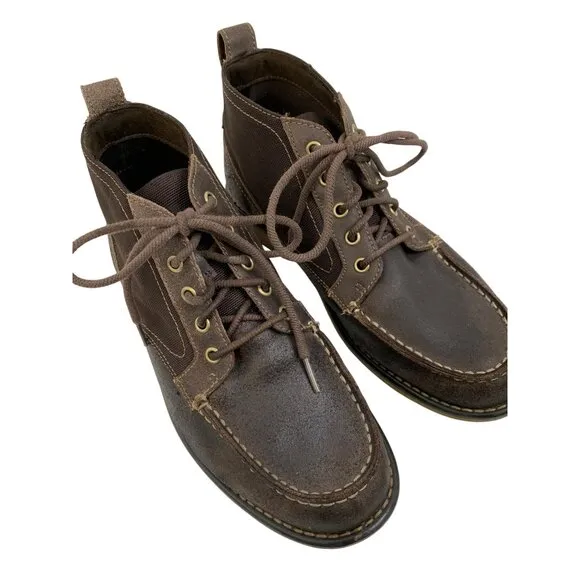 Timberland Earthkeepers Chukka Mens Boots Brown Leather Ortholite Size 8.5 8191