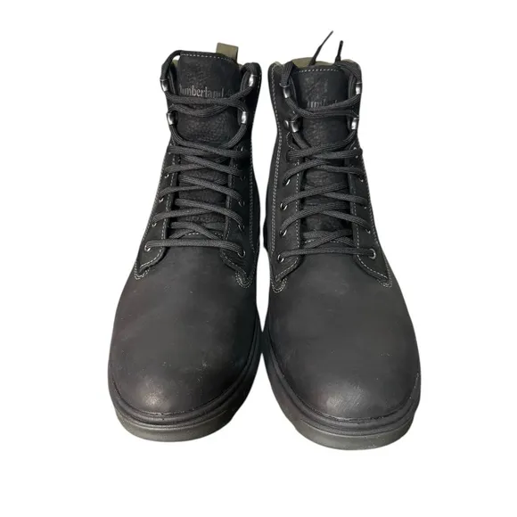 Timberland Men's Black Leather Boots