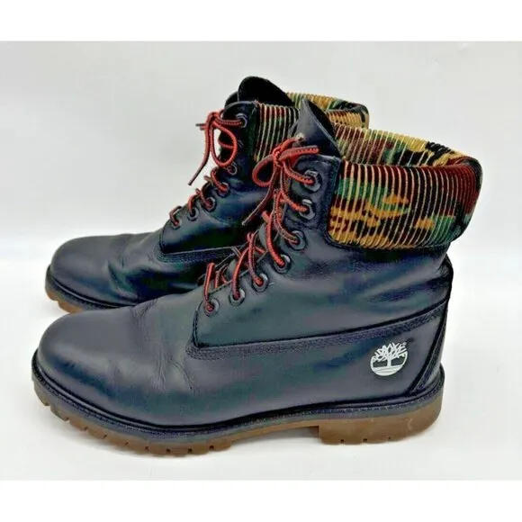 Timberland Men's Boots Black /Camo Size US 9 A2KC3 ReBOTL