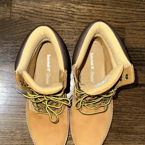 Timberland Ortholite lightweight Women's Brookton Lace-Up Leather Boots 9