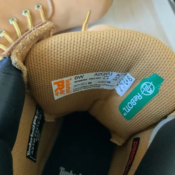 Timberland Pro 6” Steel Safety Toe Shoes