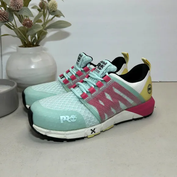 Timberland PRO Flex Radius CT Lace Up Shoes Multicolor A41GY Women's 7M