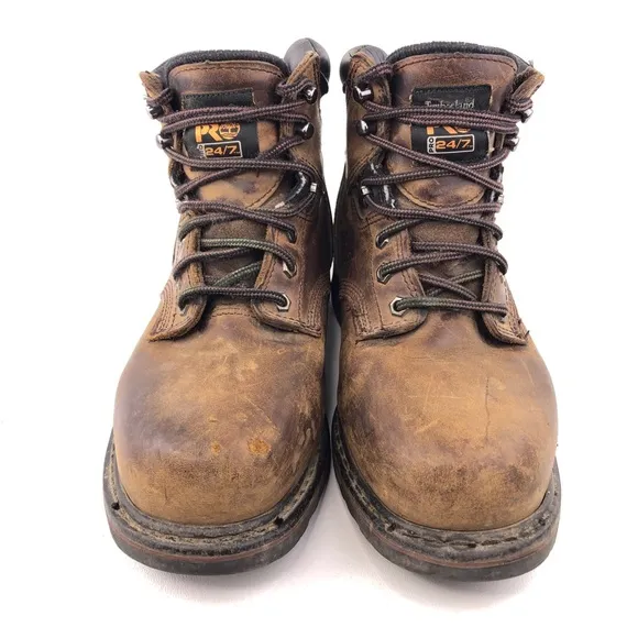 Timberland PRO Pit Boss 6&quot; Steel Toe Work Boots 8.5W