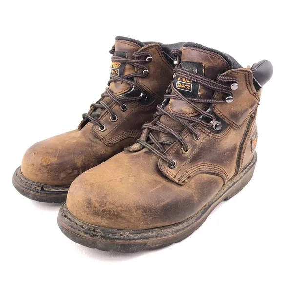 Timberland PRO Pit Boss 6&quot; Steel Toe Work Boots 8.5W