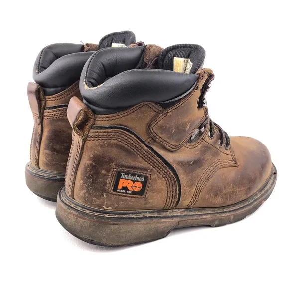 Timberland PRO Pit Boss 6&quot; Steel Toe Work Boots 8.5W