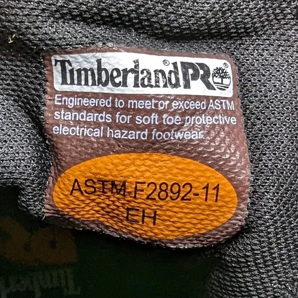 Timberland PRO Valor Duty 8&quot; Side Zip Black Tactical Boots Men's 11 M EMS 92639