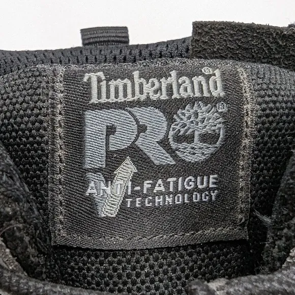 Timberland PRO Valor Duty 8&quot; Side Zip Black Tactical Boots Men's 11 M EMS 92639