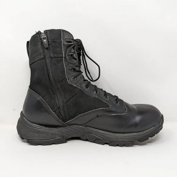 Timberland PRO Valor Duty 8&quot; Side Zip Black Tactical Boots Men's 11 M EMS 92639