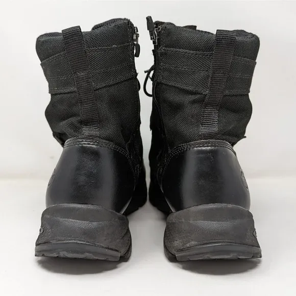 Timberland PRO Valor Duty 8&quot; Side Zip Black Tactical Boots Men's 11 M EMS 92639