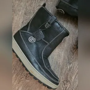 Timberland snow boots Black Leather Boots