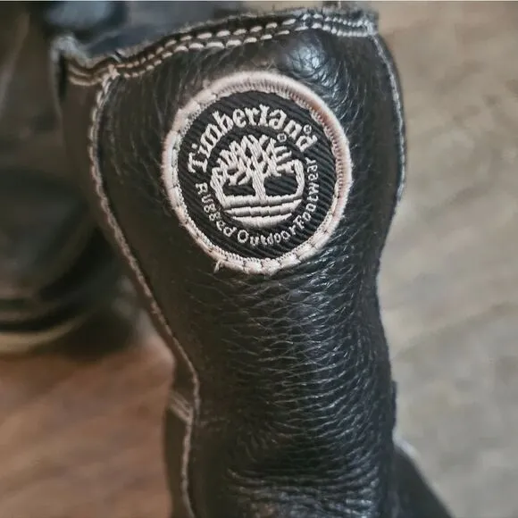 Timberland snow boots Black Leather Boots