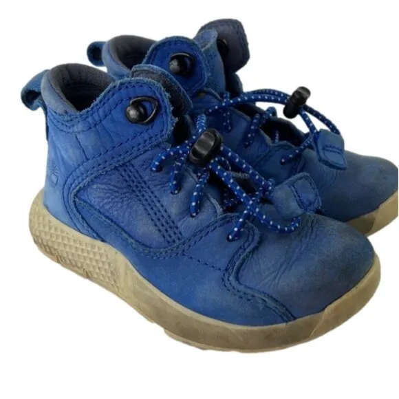 Timberland Toddler FlyRoam Leather Hiker Boots  size 7 ½