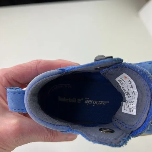 Timberland Toddler FlyRoam Leather Hiker Boots  size 7 ½