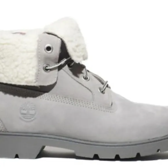 Timberland Women's Gray Lace-Up Boots