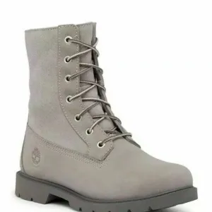 Timberland Women's Gray Lace-Up Boots