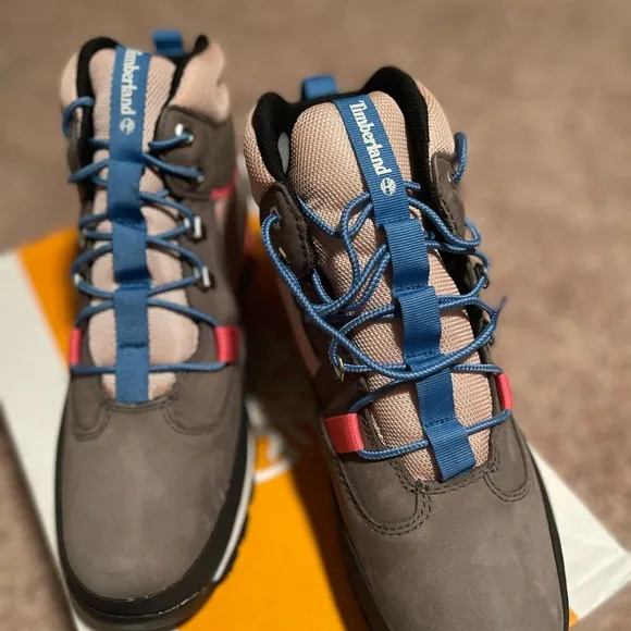 Timberland women’s  Pink and Gray Hiking Boots