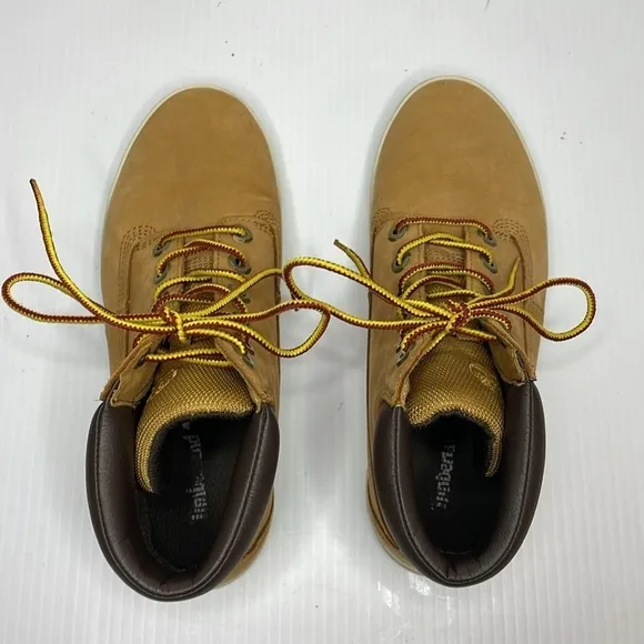 Timberland Women's Size 7.5 Earthkeepers Glastenbury 6 Inch Boots Wheat Nubuck