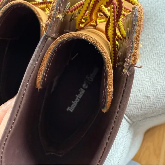 Timberland Women's Tan Leather Boots