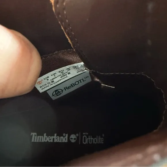 Timberland Women's Tan Leather Boots