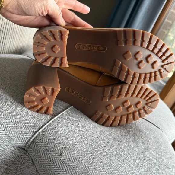 Timberland Women's Tan Leather Boots