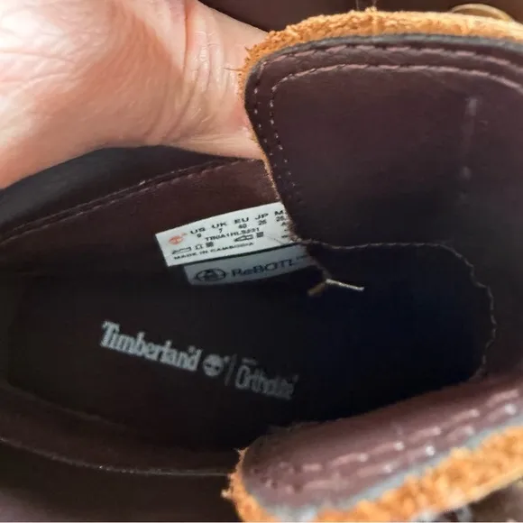 Timberland Women's Tan Leather Boots