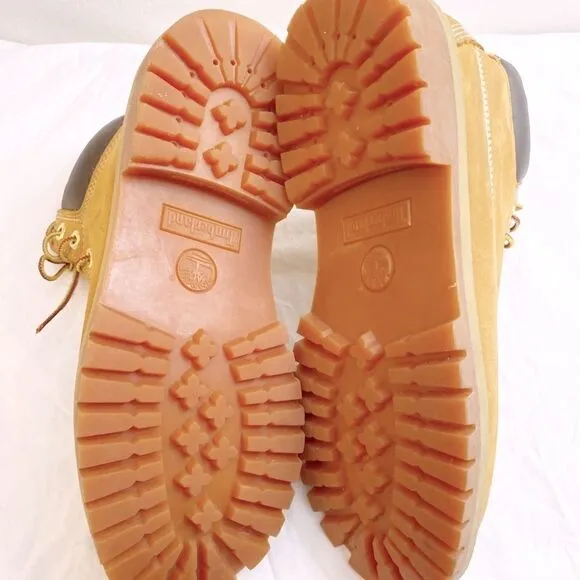 Timberland 6 Inch Tan Premium Leather Ankle Boots
