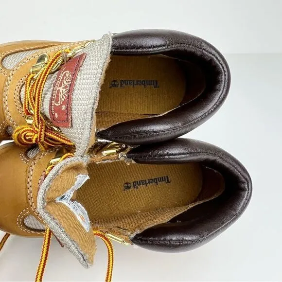 Timberland Field Boots Wheat Nubuck Lace Up Boots Toddler 9