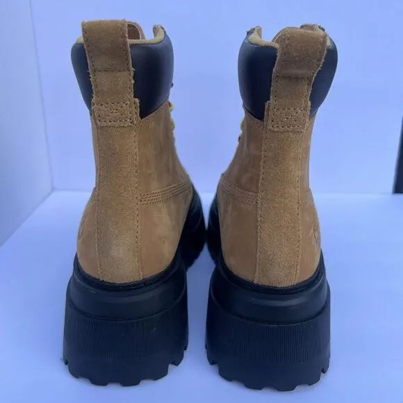 Timberland Sky Boots Women's 6&quot; Lace Up Waterproof Ankle Boots Arch Support 8.5