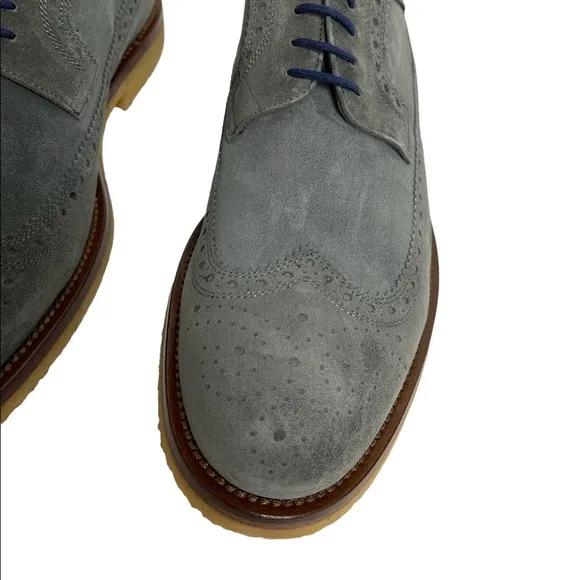 To Boot New York Adam Derrick Bergen stone softy suede leather Oxford shoes