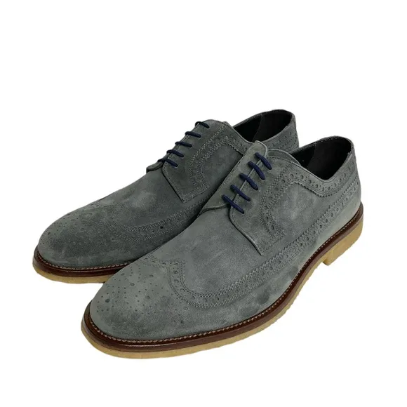To Boot New York Adam Derrick Bergen stone softy suede leather Oxford shoes