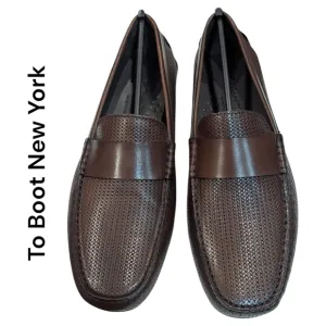 To Boot  | NIB Men's Leather Magnus Driver  Loafers Slip-On Shoes | Brown | Sz 7