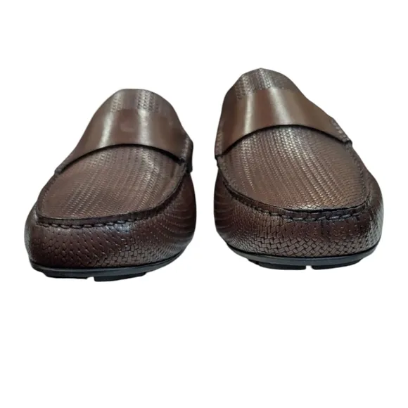 To Boot  | NIB Men's Leather Magnus Driver  Loafers Slip-On Shoes | Brown | Sz 7