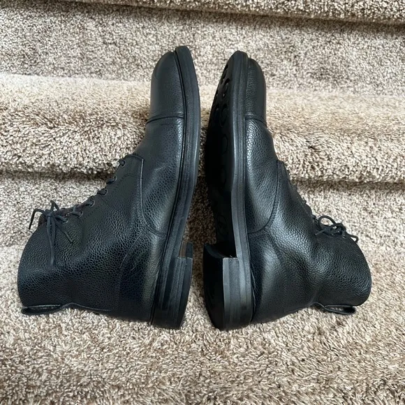 Tom Ford Black Leather Men's Boots