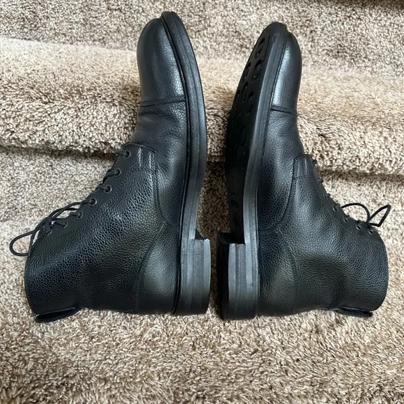 Tom Ford Black Leather Men's Boots