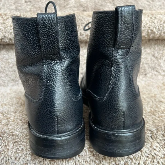 Tom Ford Black Leather Men's Boots