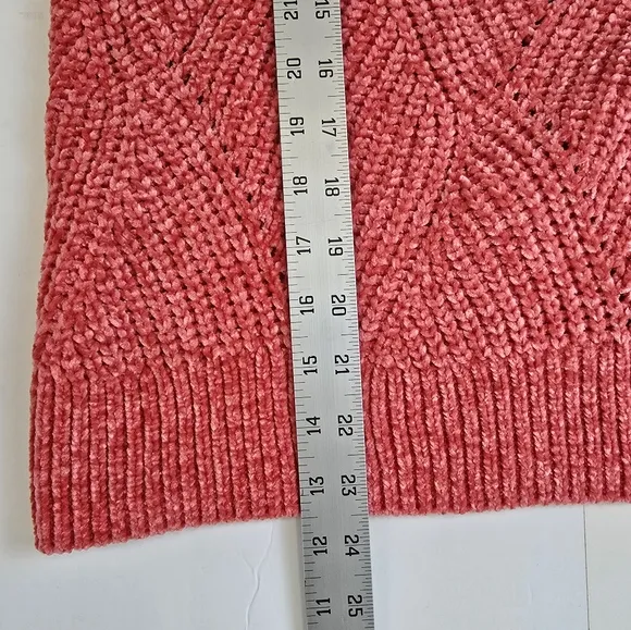 Tommy Bahama Island Luna Chenille Shell Stitch Boat-Neck Sweater in Calypso Pink