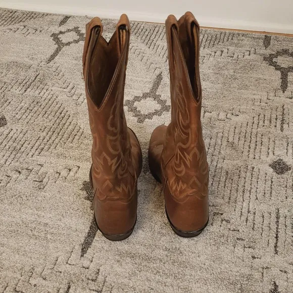 Tony Lama Brown men's Cowboy boots sz 8D