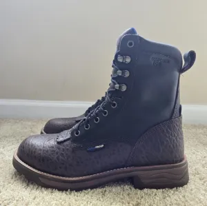 Tony Lama High Plains 8&quot; Work Boots Mens 8.5D Composite Toe