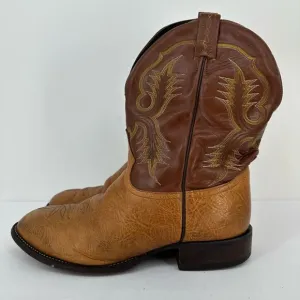 Tony Lama Men's 11&quot; Aztec Shrunken Shoulder Western Cowboy Boots Size 12