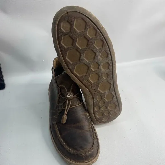 Tony Lama TLC505 Estancia Men's Brown‎ Leather Lace Up Chukka Boots - Size 12
