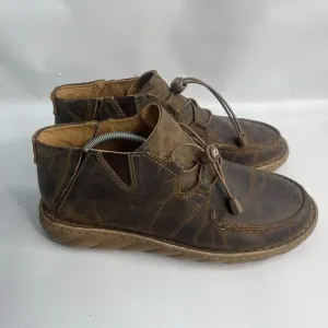 Tony Lama TLC505 Estancia Men's Brown‎ Leather Lace Up Chukka Boots - Size 12