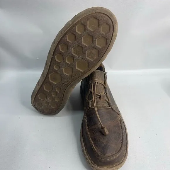 Tony Lama TLC505 Estancia Men's Brown‎ Leather Lace Up Chukka Boots - Size 12