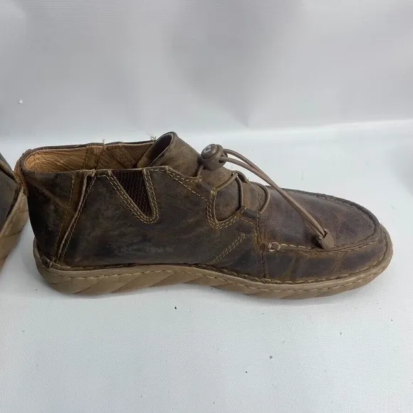 Tony Lama TLC505 Estancia Men's Brown‎ Leather Lace Up Chukka Boots - Size 12