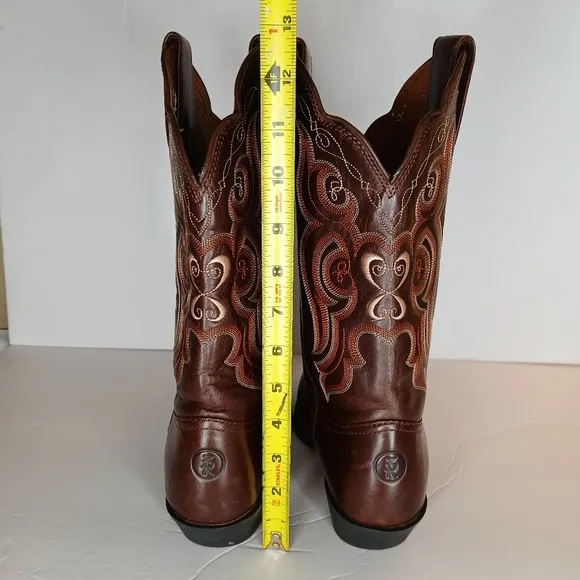 Tony Lama Womens Leather Boots Size 8B Oil Resisting