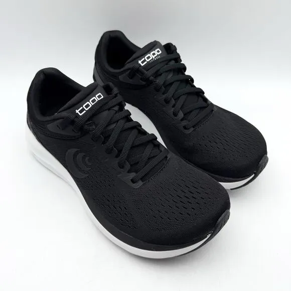 Topo Womens Phantom 3 Athletic Shoes US 7.5 EU 38.5 Black White Running NIB