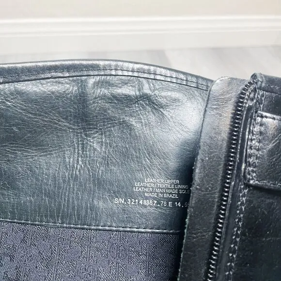 Tory Burch Black Leather Boots